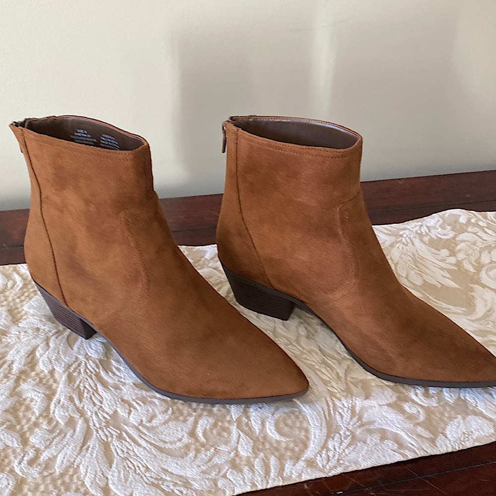 Banana Republic Faux Suede Bootie